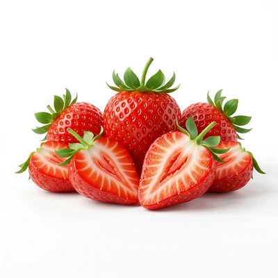 Buah Strawberry Segar (Cincang)